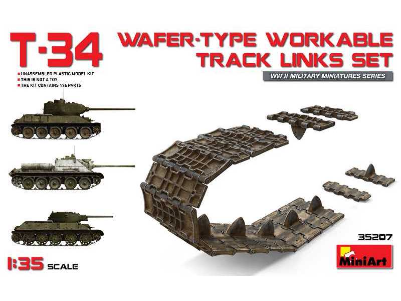 Gąsienice ogniwkowe do T-34 - zdjęcie 1 Gąsienice ogniwkowe do T-34 - zdjęcie 1