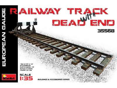 Tory kolejowe z kozłem oporowym - rozmiar europejski - zdjęcie 1