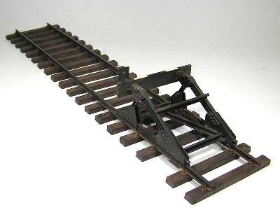 Tory kolejowe z kozłem oporowym - rozmiar europejski - zdjęcie 12