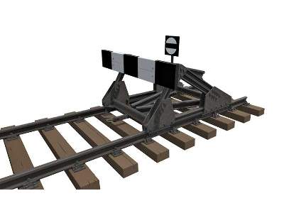 Tory kolejowe z kozłem oporowym - rozmiar europejski - zdjęcie 23