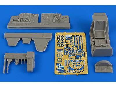 Bf 109G-6 (early) cockpit set - Eduard - zdjęcie 1