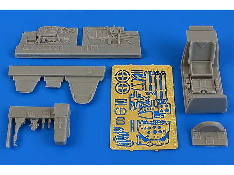 Bf 109G-6 (early) cockpit set - Eduard - zdjęcie 1