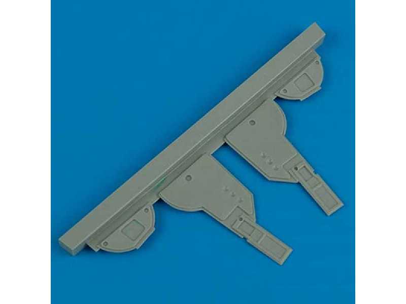 Kawasaki Ki 61-I undercarriage covers - Hasegawa - zdjęcie 1 Kawasaki Ki 61-I undercarriage covers - Hasegawa - zdjęcie 1