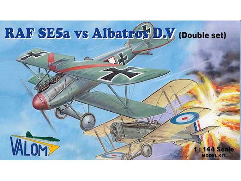 RAF SE.5a vs. Albatros D.V - double set - zdjęcie 1 RAF SE.5a vs. Albatros D.V - double set - zdjęcie 1