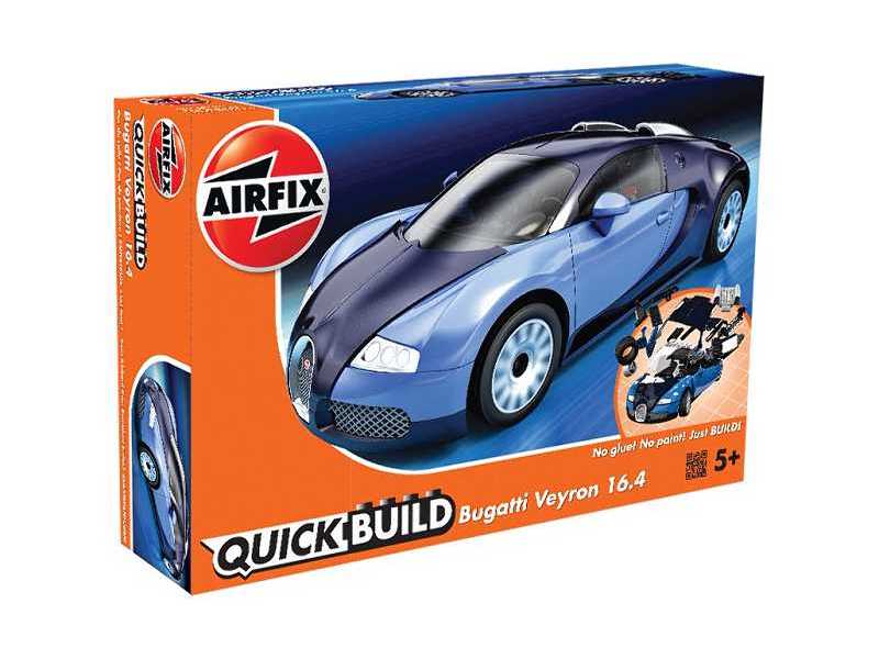 QUICK BUILD Bugatti Veyron - zdjęcie 1 QUICK BUILD Bugatti Veyron - zdjęcie 1