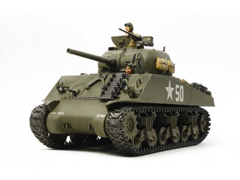 M4A3 Sherman - amerykański czołg średni - z silnikiem! - zdjęcie 1 M4A3 Sherman - amerykański czołg średni - z silnikiem! - zdjęcie 1