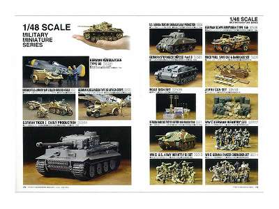 Katalog modeli redukcyjnych Tamiya 1946-2015 modele militarne - zdjęcie 2