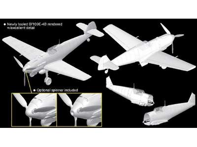 Bf-109E-4/B - Wing Tech Series - zdjęcie 28