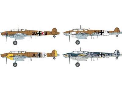 Messerschmitt Bf-110E-2 Trop - Wing Tech Series - zdjęcie 3