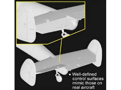 Messerschmitt Bf-110E-2 Trop - Wing Tech Series - zdjęcie 4