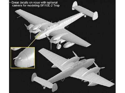 Messerschmitt Bf-110E-2 Trop - Wing Tech Series - zdjęcie 7