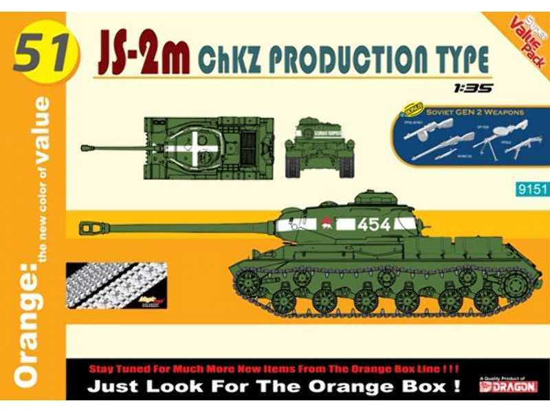 JS-2m ChZK Production Type (Orange) - zdjęcie 1 JS-2m ChZK Production Type (Orange) - zdjęcie 1