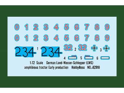 German Land-Wasser-Schlepper (LWS) amphibious tractor Early prod - zdjęcie 3