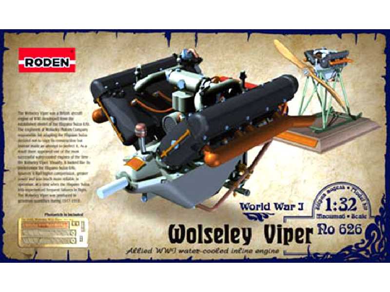 Silnik lotniczy Wolseley Viper - zdjęcie 1 Silnik lotniczy Wolseley Viper - zdjęcie 1