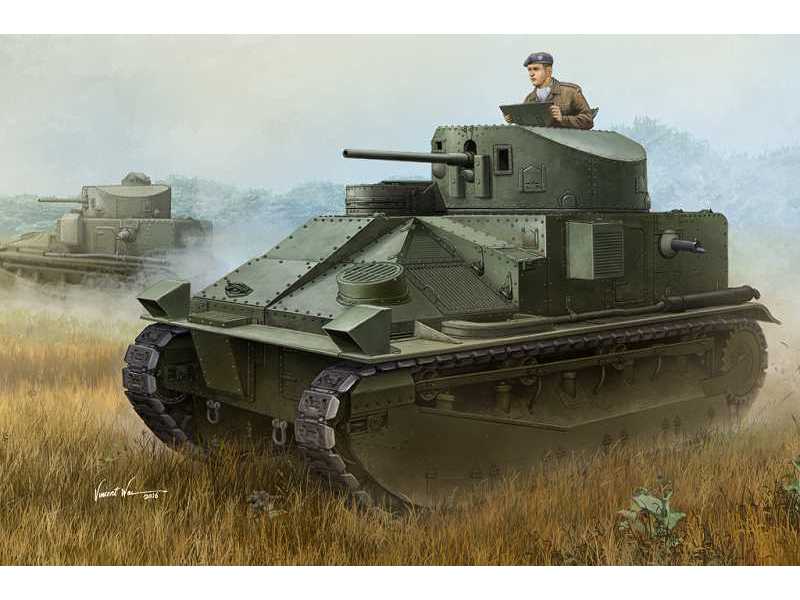 Vickers MK II - czołg średni - zdjęcie 1 Vickers MK II - czołg średni - zdjęcie 1