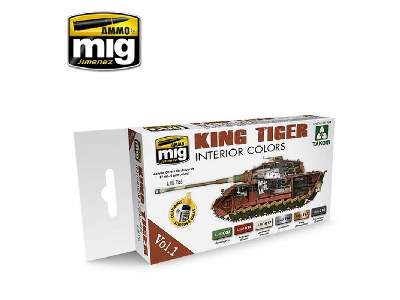 King Tiger Interior Color (Special Takom Edition) Vol.1 - zdjęcie 1