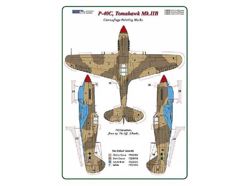 P-40 C Tomahawk Mk.IIB - zdjęcie 1 P-40 C Tomahawk Mk.IIB - zdjęcie 1