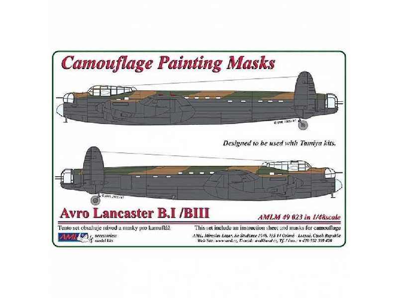 Maska Avro Lancaster B.I/B.III - zdjęcie 1