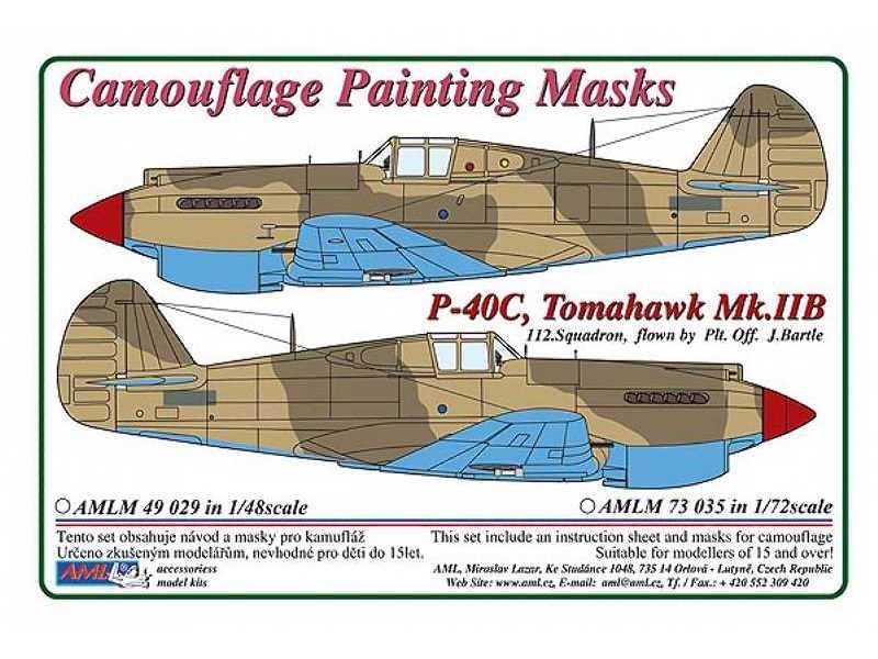 Curtiss P-40C Tomahawk Mk.IIB - zdjęcie 1 Curtiss P-40C Tomahawk Mk.IIB - zdjęcie 1