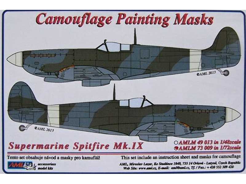Maska Supermarine Spitfire Mk.IX - zdjęcie 1
