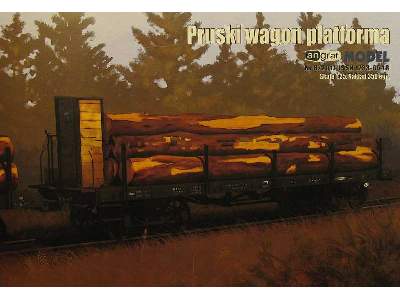 Prussian wagon platform/ Pruski wagon platforma - zdjęcie 3