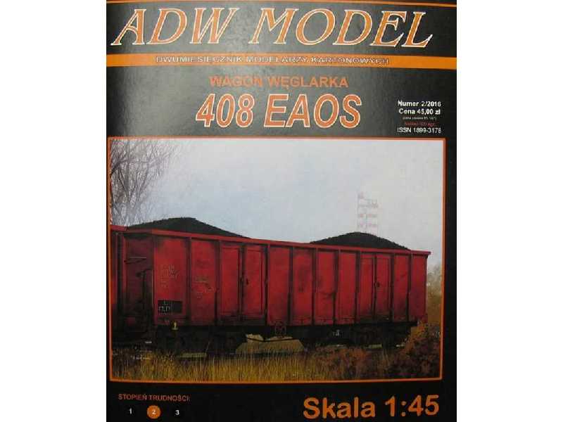 408 EAOS. Wagon coal carriage/ Wagon węglarka - zdjęcie 1 408 EAOS. Wagon coal carriage/ Wagon węglarka - zdjęcie 1