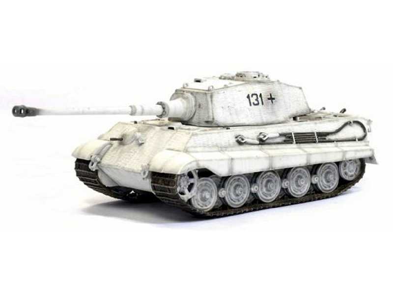 King Tiger Henschel w/Zimmerit 1./s.Pz.Abt. FHH, Hungary 1945 - zdjęcie 1 King Tiger Henschel w/Zimmerit 1./s.Pz.Abt. FHH, Hungary 1945 - zdjęcie 1