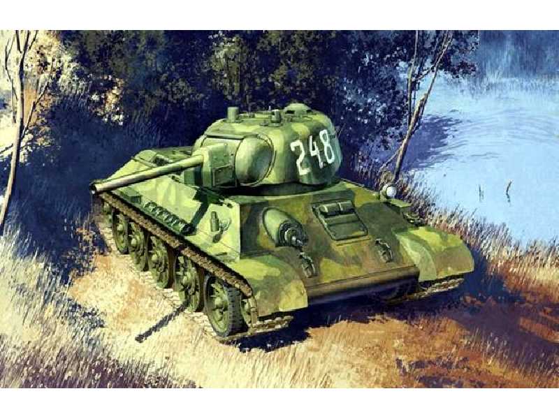T-34/76 Mod.1942 "Formoszka" - Smart Kit - zdjęcie 1 T-34/76 Mod.1942 "Formoszka" - Smart Kit - zdjęcie 1