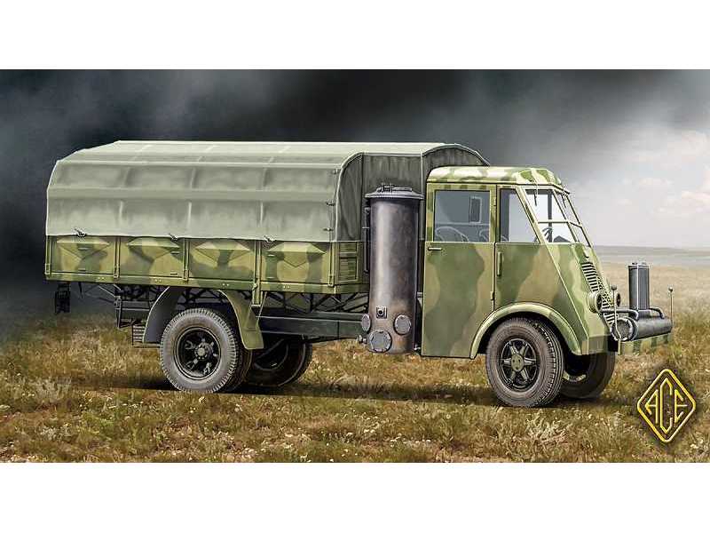 French Gaz Generator Gazifier 3.5t truck AHN - zdjęcie 1