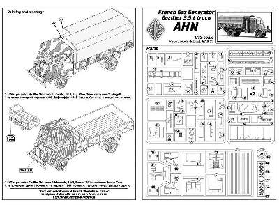 French Gaz Generator Gazifier 3.5t truck AHN - zdjęcie 13