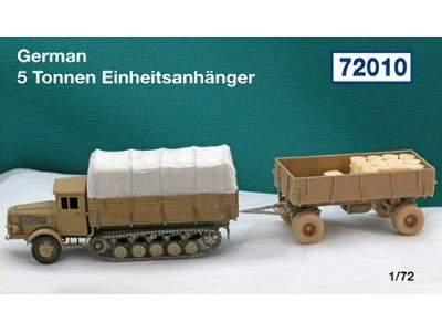 German 5 tonnen Einheitsanhanger  - zdjęcie 1
