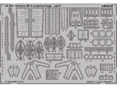 Ventura Mk. II undercarriage 1/48 - Revell - zdjęcie 2