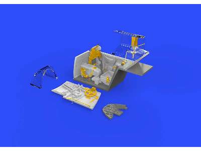 Bf 109F cockpit 1/48 - Eduard - zdjęcie 4