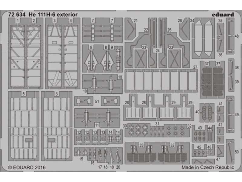 He 111H-6 exterior 1/72 - Airfix - zdjęcie 1