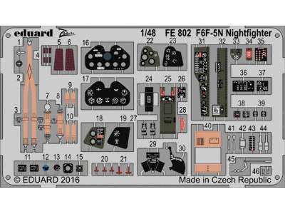 F6F-5N Nightfighter 1/48 - Eduard - zdjęcie 1