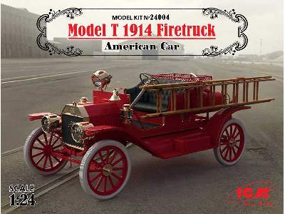 Ford Model T 1914 - amerykański wóz strażacki - zdjęcie 1
