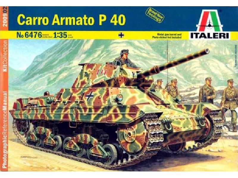Czołg włoski Carro Armato P 40 - zdjęcie 1