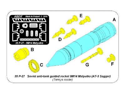 Radziecka kierowana rakieta przeciwczołgowa 9M14 Malyutka - zdjęcie 13