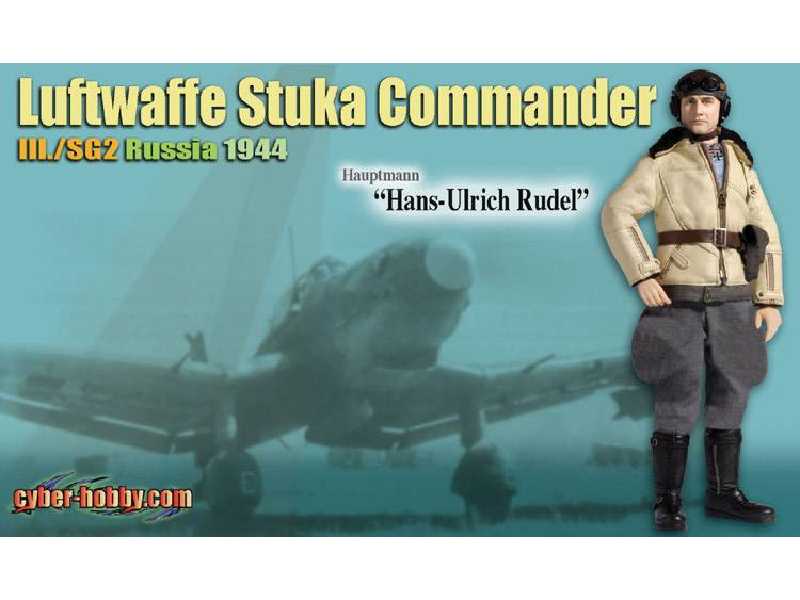Hans-Ulrich Rudel - Hauptmann - Luftwaffe Stuka Commander - zdjęcie 1