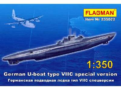Niemiecka łódź podwodna typ VIIC - wersja specjalna - U-Boot - zdjęcie 1