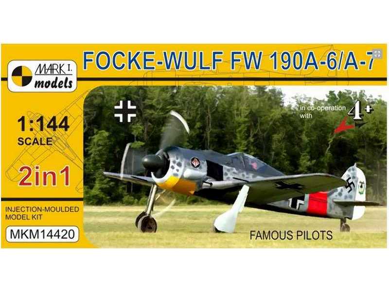 Focke-Wulf Fw 190A-6/A-7 - Famous Pilots - zdjęcie 1 Focke-Wulf Fw 190A-6/A-7 - Famous Pilots - zdjęcie 1