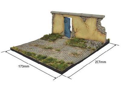 Diorama Fragment muru - zdjęcie 2