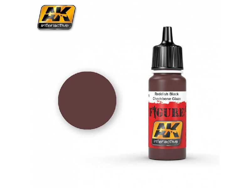 Reddish Black / Cheekbone Glaze - zdjęcie 1 Reddish Black / Cheekbone Glaze - zdjęcie 1