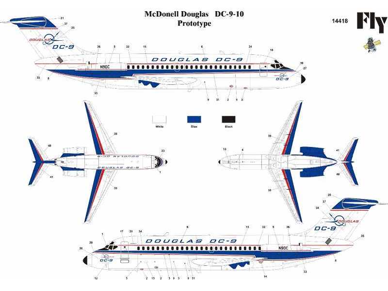 McDonnell Douglas DC 9-10 Prototype - zdjęcie 1 McDonnell Douglas DC 9-10 Prototype - zdjęcie 1