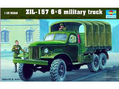 Ciężarówka wojskowa ZIŁ-157 6X6 - zdjęcie 1