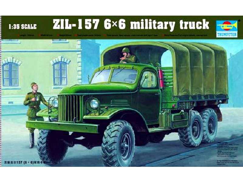 Ciężarówka wojskowa ZIŁ-157 6X6 - zdjęcie 1