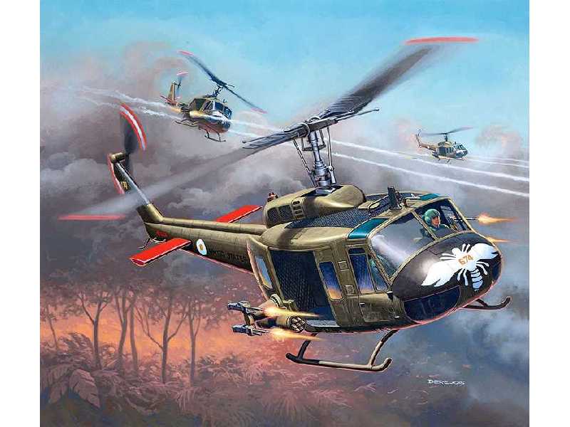 Bell UH-1H Gunship - zestaw podarunkowy - zdjęcie 1 Bell UH-1H Gunship - zestaw podarunkowy - zdjęcie 1