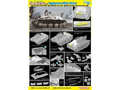 15cm s.IG.33/2(Sf) auf Jagdpanzer 38(t) Hetzer - Smart Kit - zdjęcie 2
