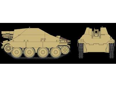 15cm s.IG.33/2(Sf) auf Jagdpanzer 38(t) Hetzer - Smart Kit - zdjęcie 7