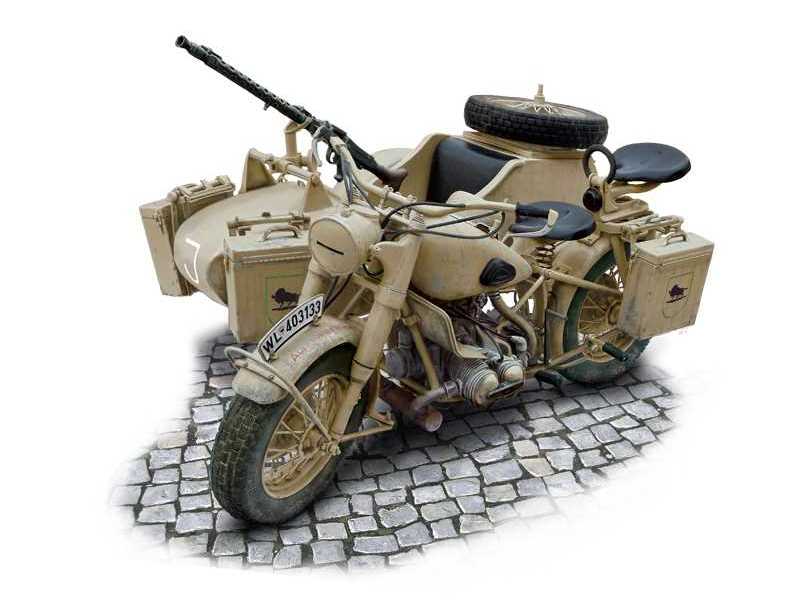 BMW R75 - niemiecki motocykl z koszem - zdjęcie 1 BMW R75 - niemiecki motocykl z koszem - zdjęcie 1